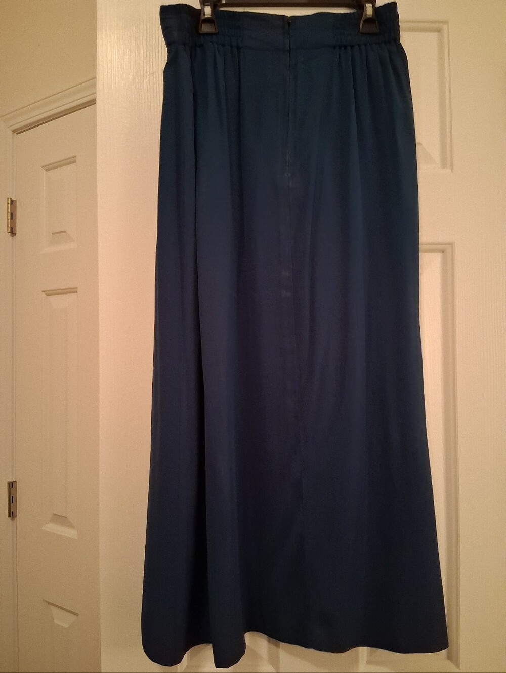 Classic Teal Maxi Skirt - Women's Long Skirt